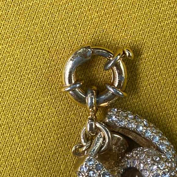 RARE J. CREW PAVE LINK BRACELET SWAROVSKI CHUNKY PREPPY RHINESTONE - Picture 13 of 15